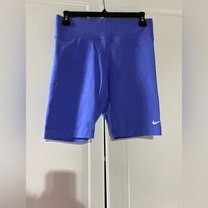 Nike Blue Bike Shorts